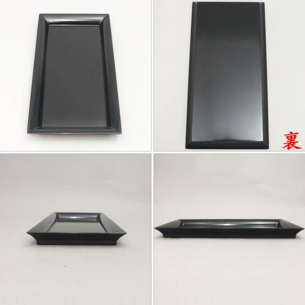 【茶器/茶道具 拝見盆】 茶杓飾り盆 木製