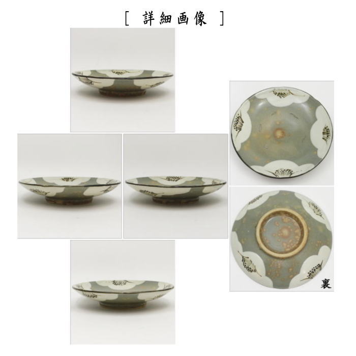 【茶器/茶道具 菓子器】 菓子皿 御本手 椿 駕洛窯