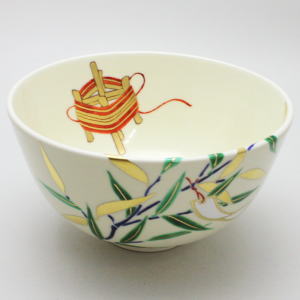 【茶器/茶道具 抹茶茶碗】 七夕 山本閑人作