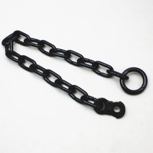 【茶器/茶道具 釣釜道具(吊釜道具)】 釣釜鎖 足し鎖 鉄製 約30cm 太い鎖