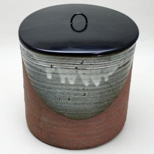 【茶器/茶道具 水指(水差し)】 信楽焼き 一重口 高橋介炎作