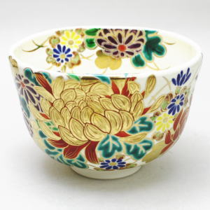 茶器/茶道具 抹茶茶碗】 菊 田中正一作 – 今屋静香園