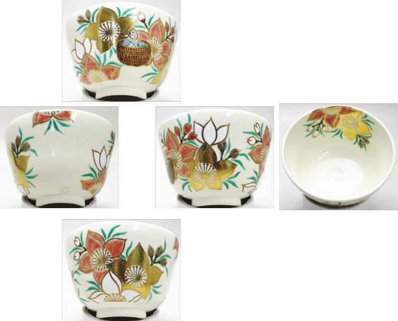 【茶器/茶道具 抹茶茶碗 御伽噺】 桃太郎 井川和夫作(燦光窯)