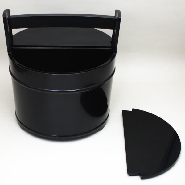 【茶器/茶道具 水指(水差し)】 手桶水指 利休好 合成 中村宗悦作