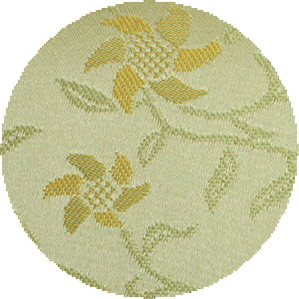 【茶器/茶道具 帛紗ばさみ】 正絹 花唐草緞子 紫色又は薄黄色 土田友湖作(千家十職 袋師) (服紗ばさみ・袱紗ばさみ・服紗入れ・帛紗入れ・袱紗入れ・三つ折れ・三折れ・懐紙入れ・懐紙ばさみ)