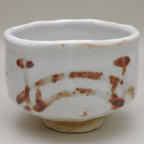 茶器/茶道具 抹茶茶碗】 志野焼き 銘「住吉」 田中源彦作（菊泉窯） – 今屋静香園