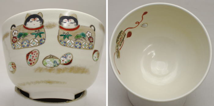 【茶器/茶道具 抹茶茶碗】 犬筥と貝合せ 川上真琴作