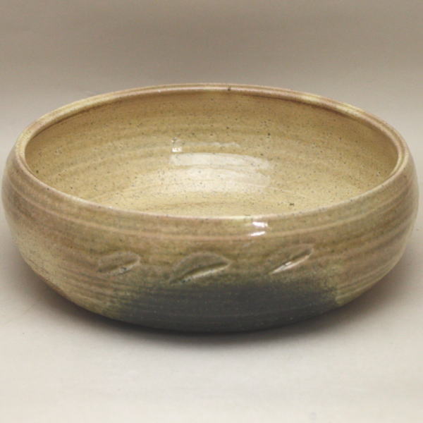 【茶器/茶道具 炭道具】 灰器 信楽焼き 炉用 西尾香舟作