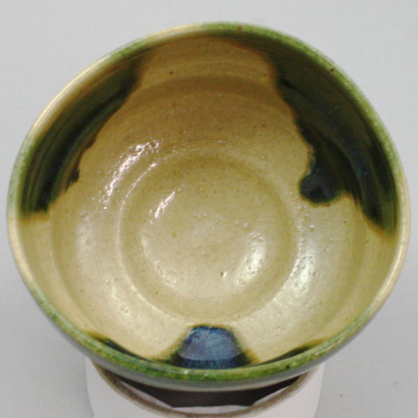 【茶器/茶道具 抹茶茶碗】 黄瀬戸織部 加藤弥右衛門窯