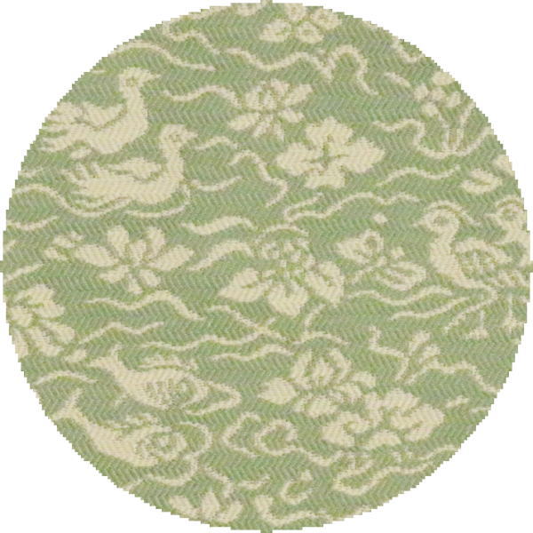 【茶器/茶道具 古帛紗】 唐物帛紗 紹巴織り 正絹 和久田紹巴 土田友湖作(千家十職 袋師) (古服紗・古袱紗・古ふくさ)