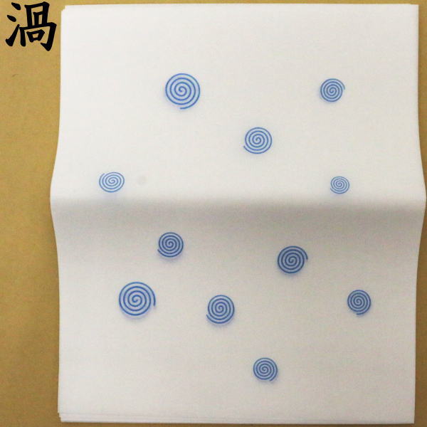 【茶器/茶道具 懐紙】 松葉又は星又は銀杏又は渦 1帖~ こころ懐紙本舗 (季節の懐紙)