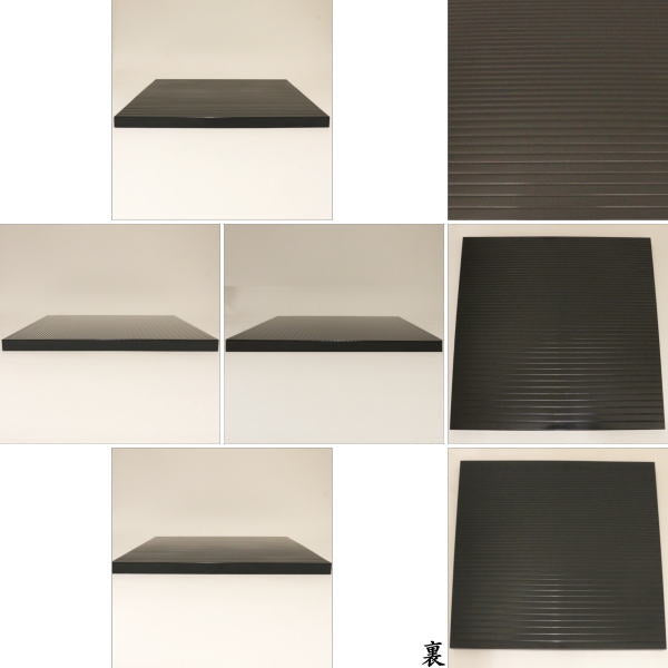 【茶器/茶道具 風炉用敷板】 小板 荒目板 真塗り 9.5寸 川瀬表完作 木製