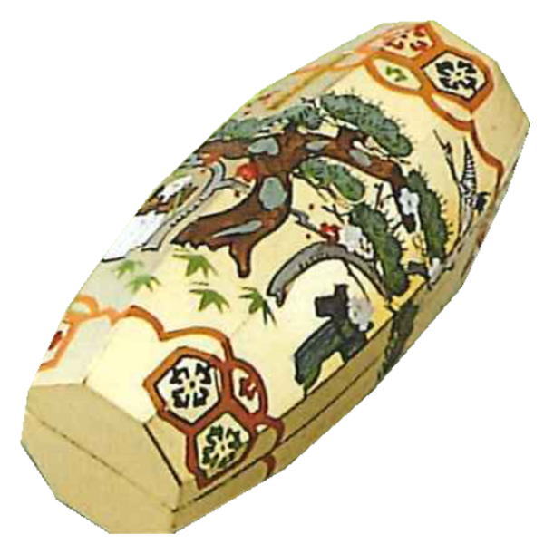 【茶器/茶道具 香合】 ぶりぶり香合 中村湖彩作