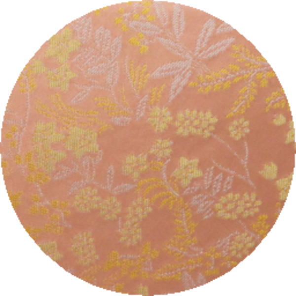 【茶器/茶道具 数奇屋袋(数寄屋袋)】 草花文緞子 土田友湖作(千家十職 袋師)(千家十職 袋師)