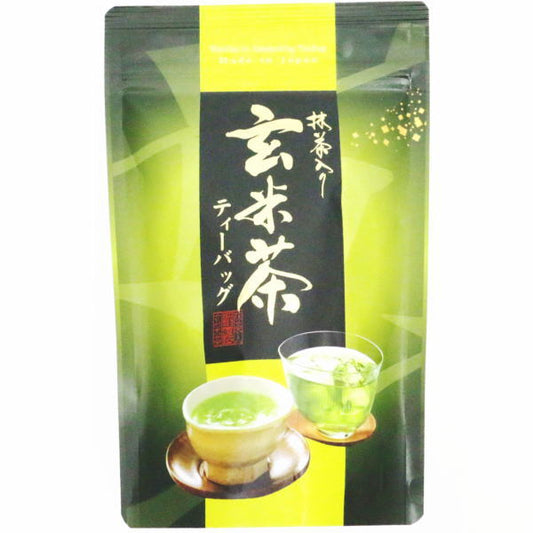 【日本茶　緑茶　ティーパック/ティーバッグ】　抹茶入り　玄米茶　ティーバッグ　20個入り
