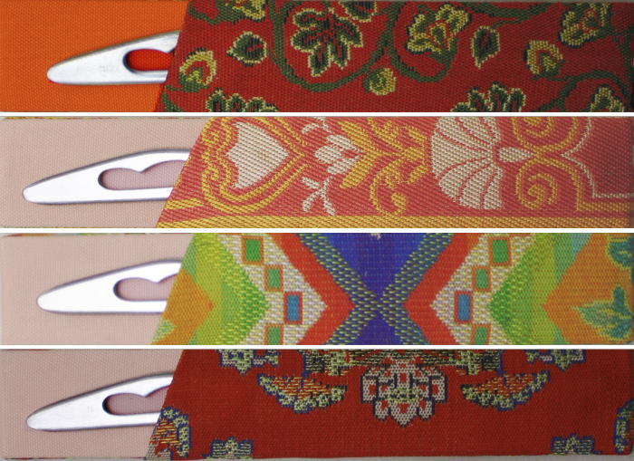 【茶器/茶道具セット/茶道セット】 龍村美術織物裂使用 名物裂 6点裏千家入門者セット (鴛鴦唐草紋錦又はロワール飾花文又は天平綺文錦又は天平八稜華文錦)