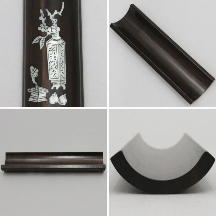 【煎茶道具 茶合(茶味)】 花瓶の絵