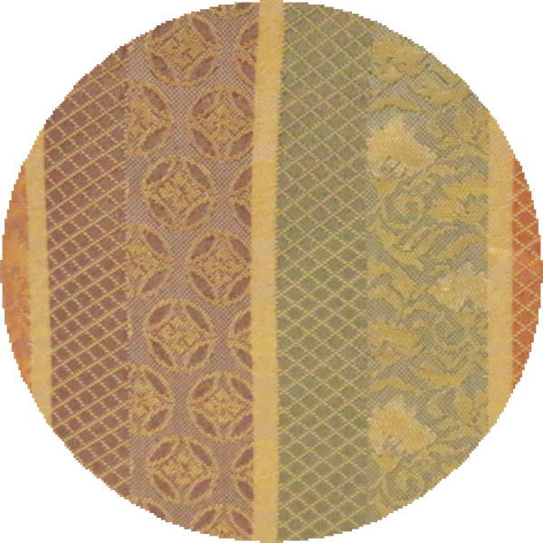 【茶器/茶道具 仕服(仕覆)】 茶箱用仕服 大阪蜀紅