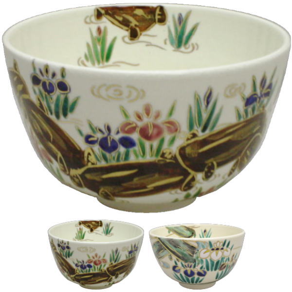 ♦抹茶碗 芸州焼 元日展理事 西本瑛泉作 共箱 茶道具 アンティーク 骨董品 ♢抹茶碗 芸州焼 元日展理事 西本瑛泉作 共箱 茶道具 アンティーク