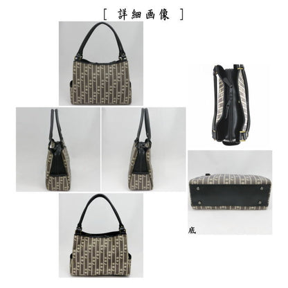 【日用品/雑貨　ハンドバッグ（ハンドバック）】　牛革バッグ（牛革バック）　雪月花　荒磯製（あらいそ）　収納用袋付　（名物裂ギャラリーあらいそ有限会社）