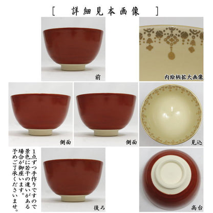 [Tea utensils/tea ceremony tools Matcha tea bowls] Set of 5 tea bowls in various colors by Eiko Miyaji