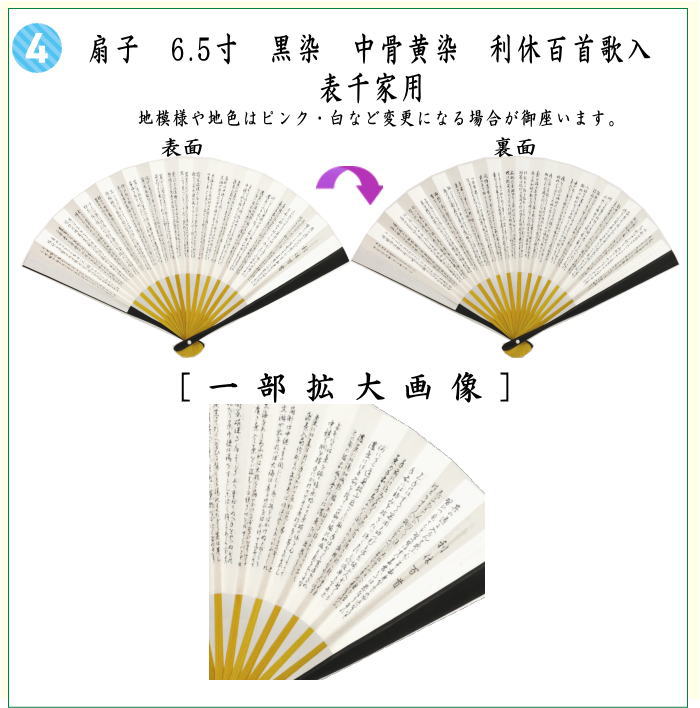 【茶器/茶道具　お稽古セット/入門セット】　6点表千家正絹入門者セット　同柄　市松宝　（全正絹・表千家用6.5寸扇子）