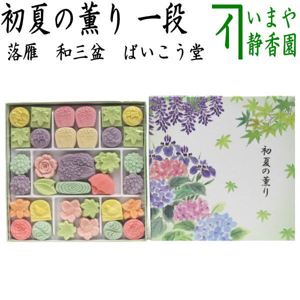お菓子 和菓子/干菓子】 落雁（らくがん） 和三盆糖 初夏の薫り