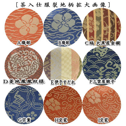 [Tea utensils/tea ceremony tools Tea caddy (thick tea caddy)] Bunrin Tea Caddy Choose from 9 types bunnrinn