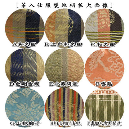 【茶器/茶道具　茶入（お濃茶器）】　文琳茶入　9種類より選択　bunnrinn　お稽古用