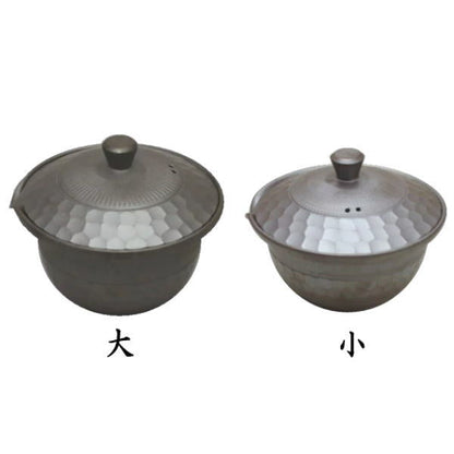 【煎茶器　急須/宝品】　手作り　宝瓶（ほうひん）　萬古焼き（万古焼き）　絞出し　中帯　大又は小　伊呂久陶園