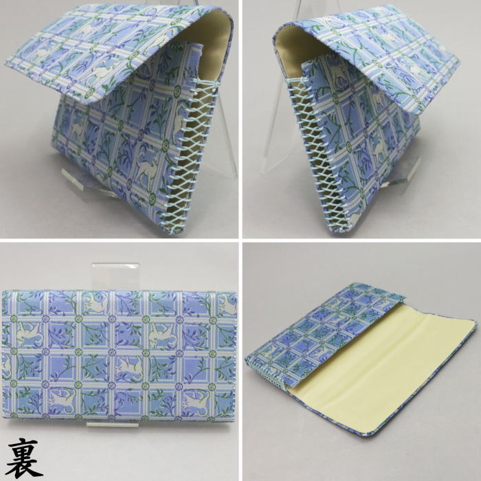 [Tea utensils/tea ceremony tools, cloth clips] Choker cat or Egyptian cat (Egyptian cat) Made with Ryumura Art Textiles (cloth clips, cloth clips, cloth case, cloth case, cloth case, three-fold, three-fold, kaishi case, kaishi clips)