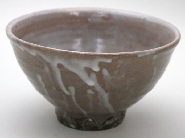 【茶器/茶道具　抹茶茶碗】　丹波焼　井戸型　森本陶谷作