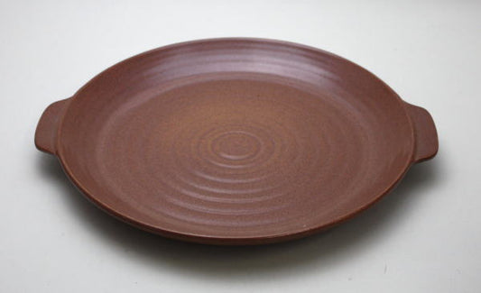 【ステーキ皿　陶板】　遠赤外線セラミック陶板