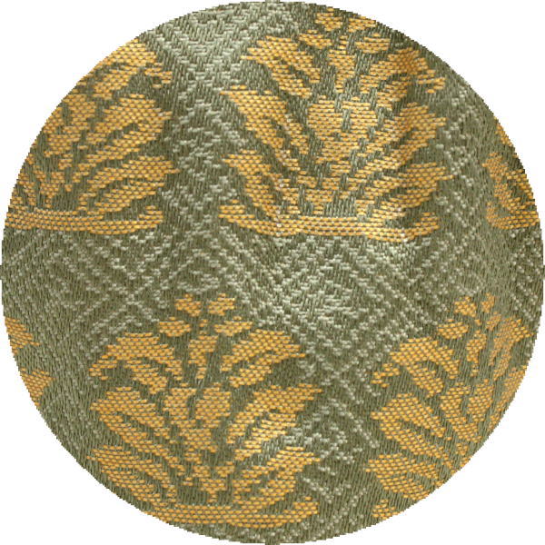 象牙取引確認書へのご署名が必要な商品【茶器/茶道具　茶入（お濃茶器）】　高取焼き　鶴首　高取喜恵作　仕服：藤言金蘭