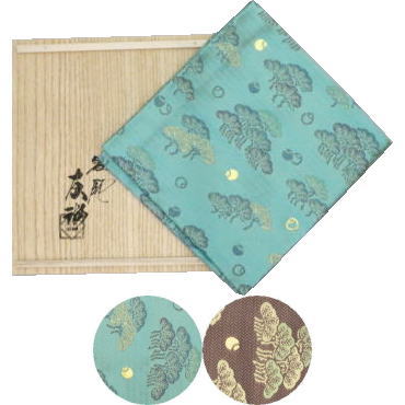 [Tea utensils/tea ceremony tools, 'Debukusha'] Chinese 'Bukusha', Shoba weave, pure silk, Suisho Shoba, favored by Jimyousai, made by Tsuchida Tomoko (one of the Senke ten craftsmen, bag maker), choose from two colors (Debukusha, Debukusa, Debukusa)