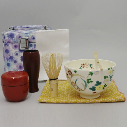 [Tea utensils, tea ceremony tools, Nodate basket (Nodate basket) / Nodate set (Nodate set)] Nodate bag 7-piece set