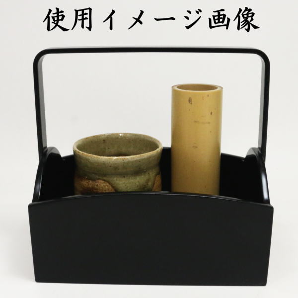 茶器/茶道具 煙草盆セット（莨盆セット）】 手付櫛型煙草盆3点セット （手付櫛型煙草盆 小・火入 伊賀焼 松本央作・灰吹） – 今屋静香園