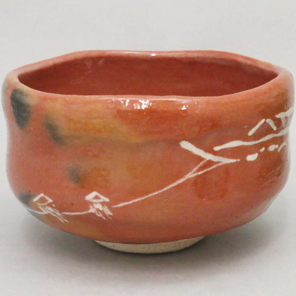 茶器/茶道具 抹茶茶碗】 赤楽茶碗 曳舟 吉村楽入 – 今屋静香園