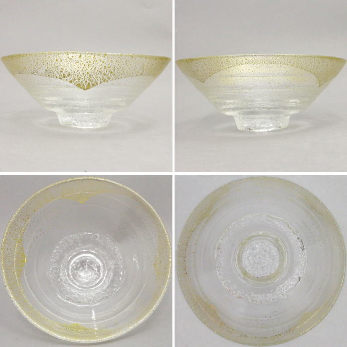 茶器/茶道具 ガラス抹茶茶碗（硝子抹茶茶碗）】 硝子（ガラス