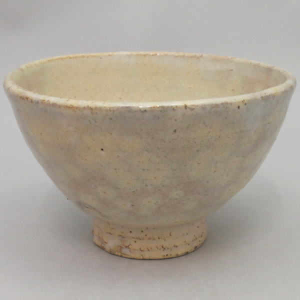 【茶器/茶道具　抹茶茶碗】　萩焼き　坂田泥華作（深川本窯）